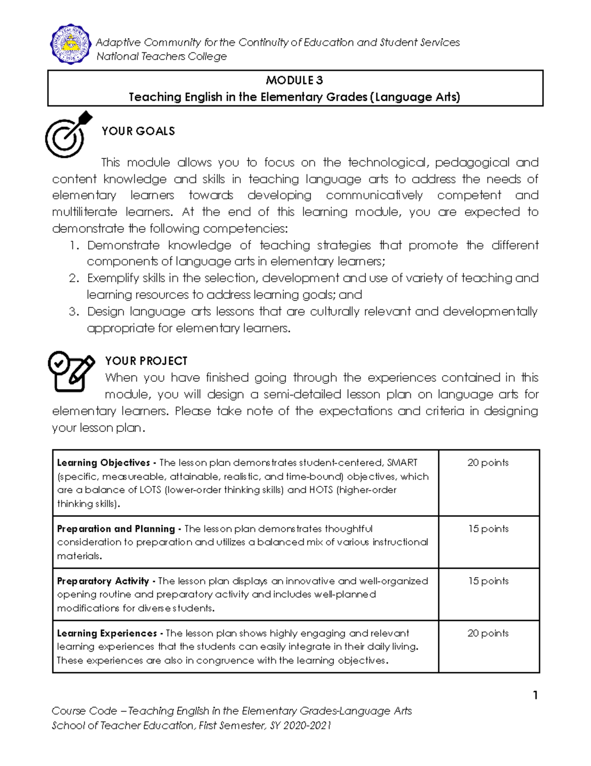 563832164 SOTE Teaching English in the Elementary Grades Language Arts ...