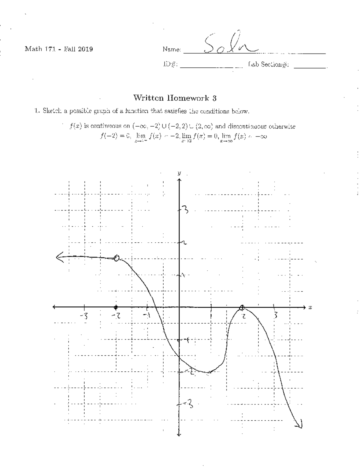 Hw3soln - MATH 171 - Studocu
