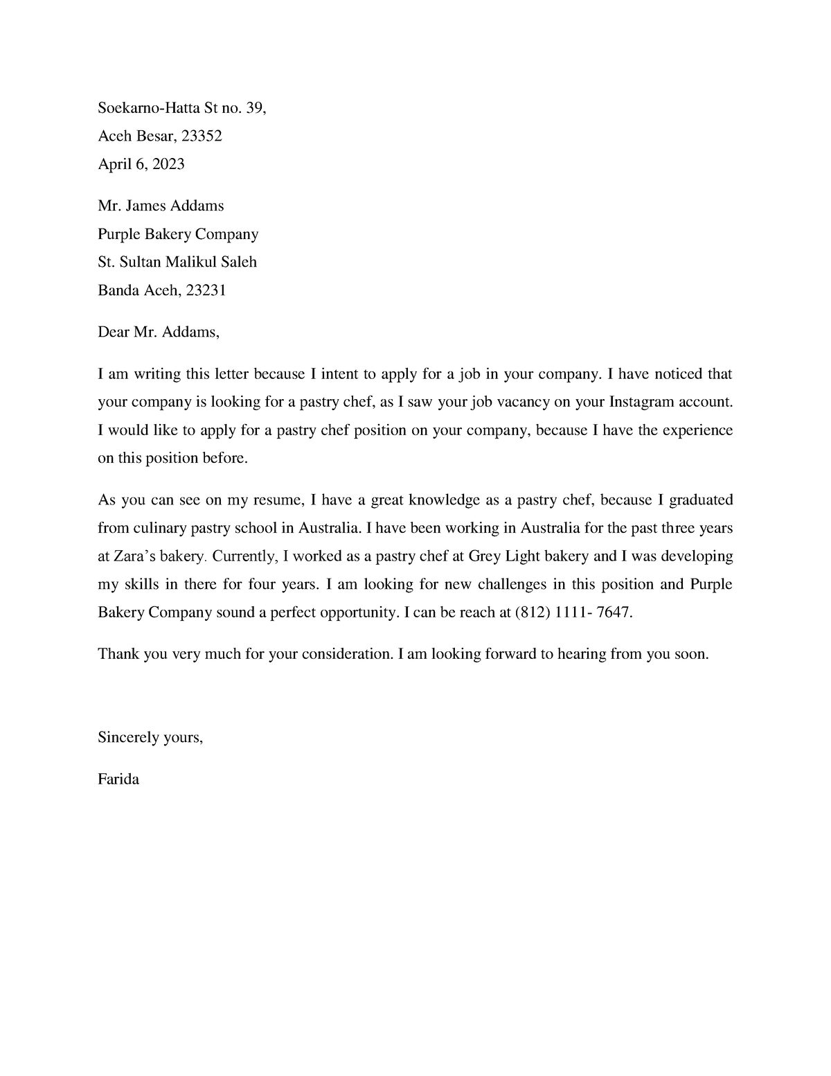 Business Letter (farida - Writing Business English Letters - Unsyiah 