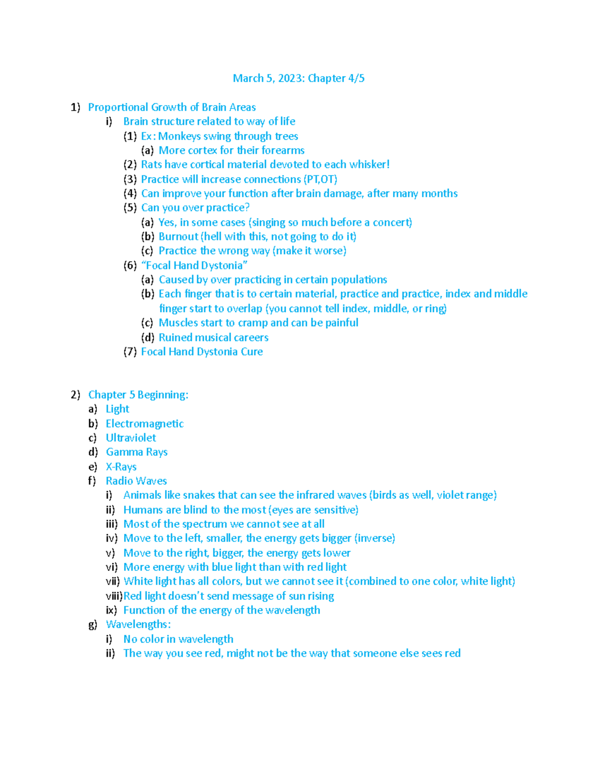 Notes 1 - Chapter Review - March 5, 2023: Chapter 4/ Proportional ...