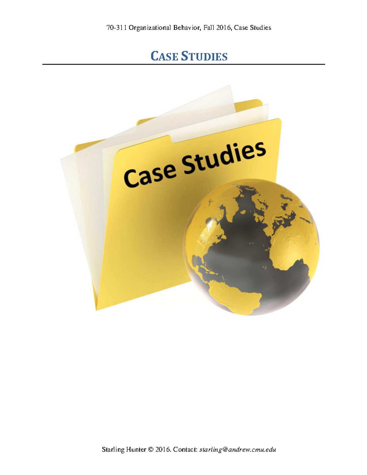 case study topics for organizational behavior