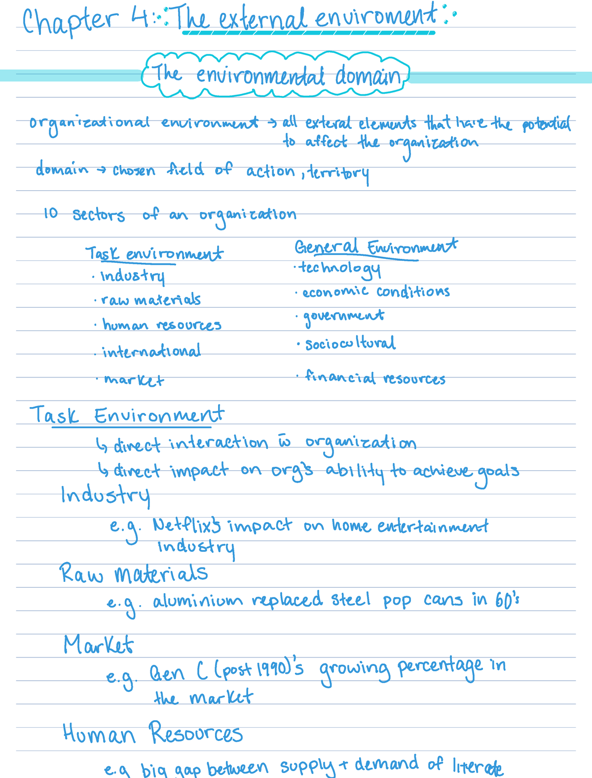 Chapter 4- The External Environment - Chapter 4 Theexternal Environment ...