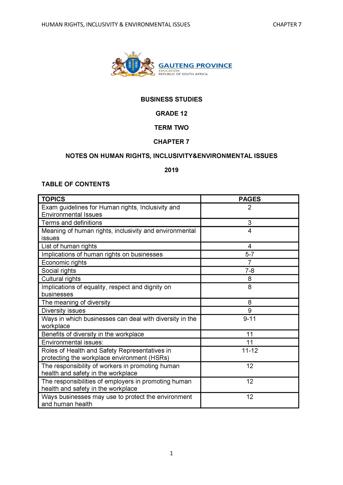 chapter-7-business-studies-grade-12-notes-on-human-rigths