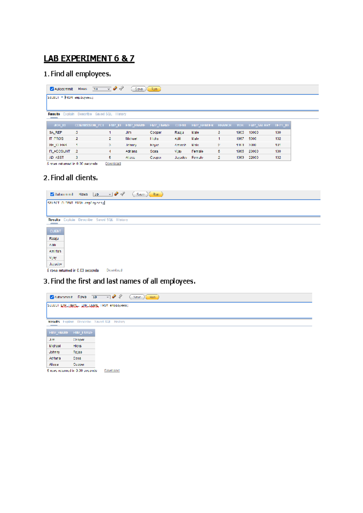 Database Management System Lab 24 29 Lab Experiment 6 7 Find All Database Management System Lab 24 29 Lab Experiment 6 7 Find All