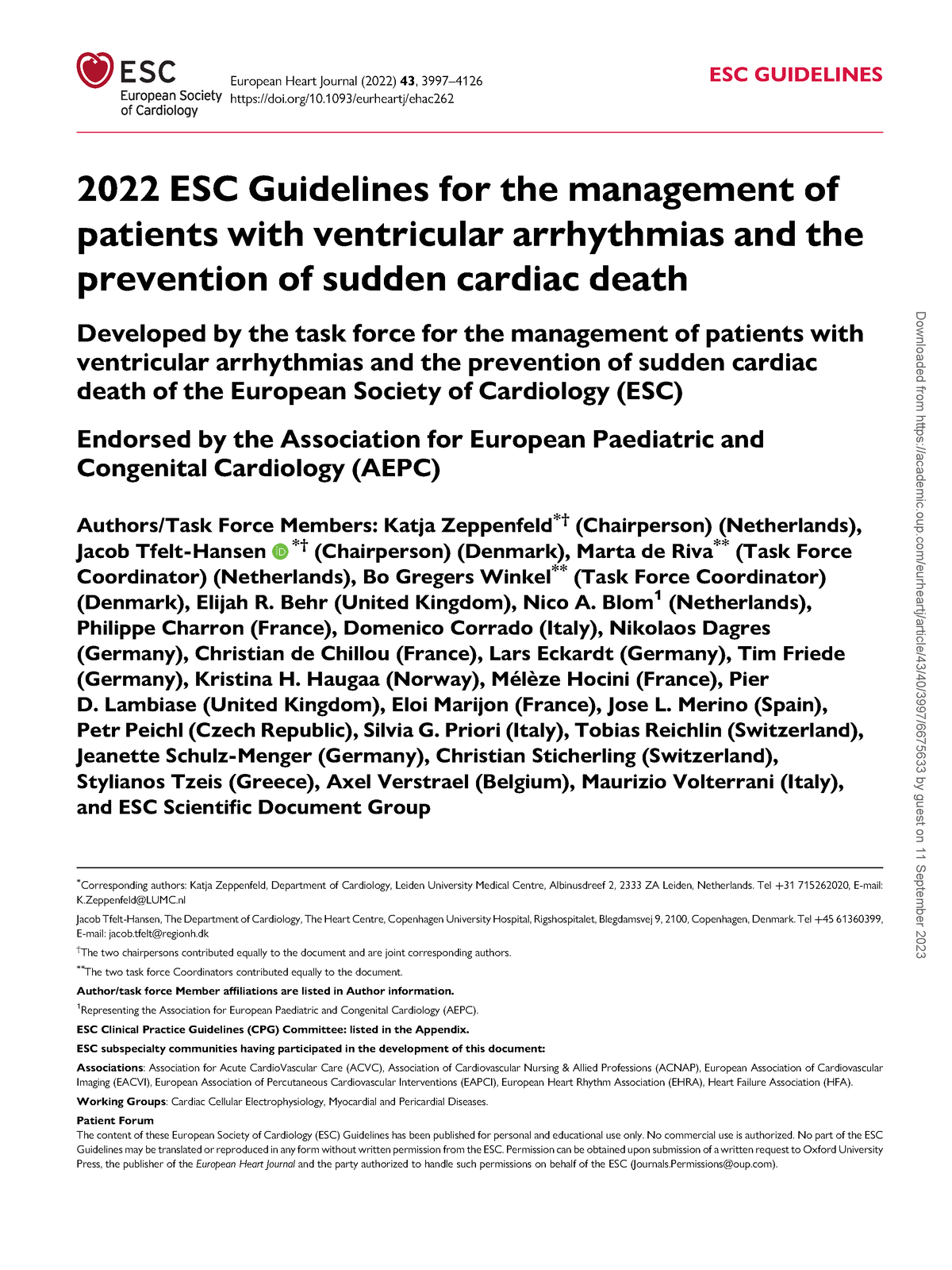 Ehac262 ESC Guideline 2022 2022 ESC Guidelines For The Management   Thumb 1200 1600 