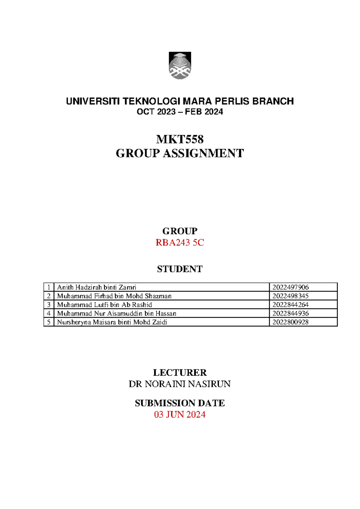 mkt558 group assignment 1 infographic