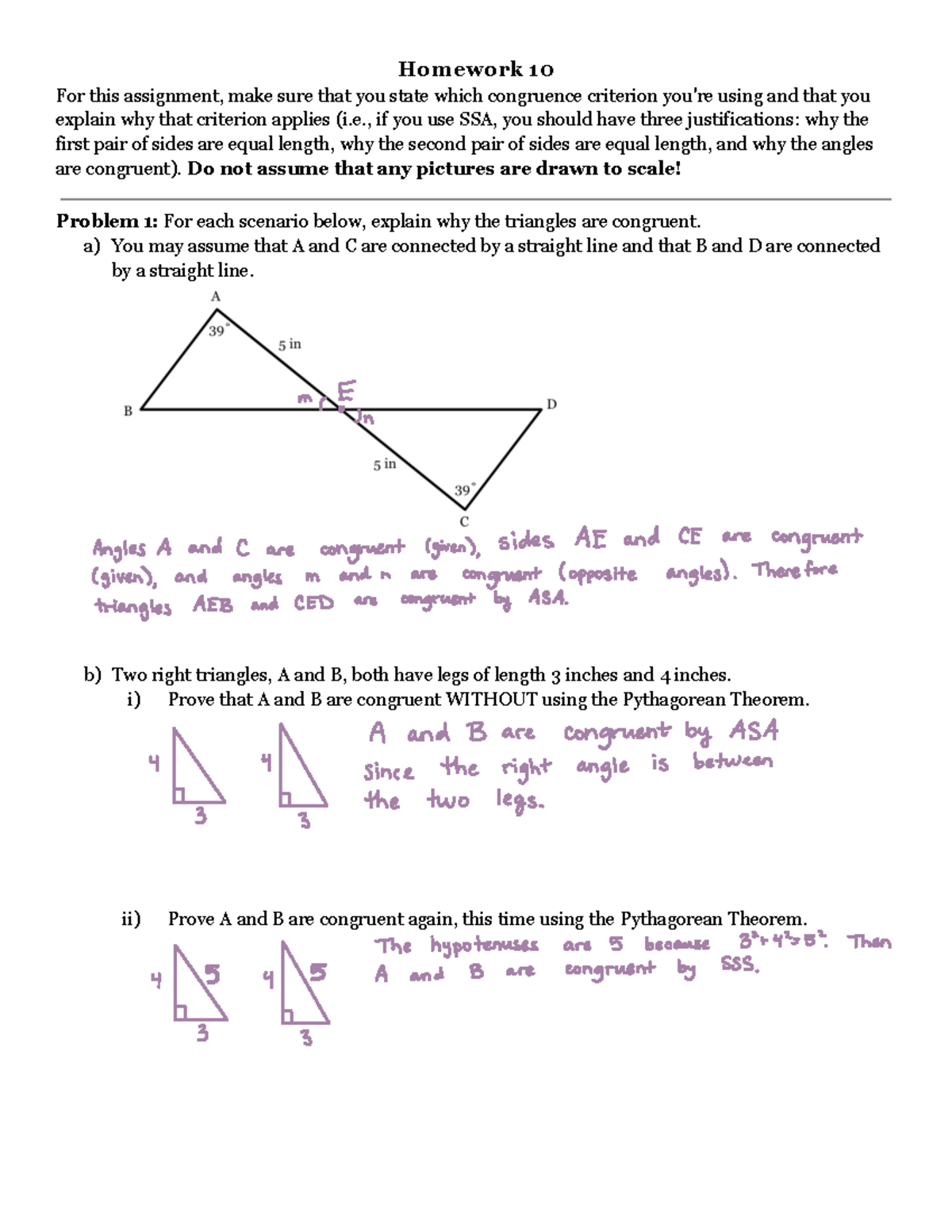 review 10 homework