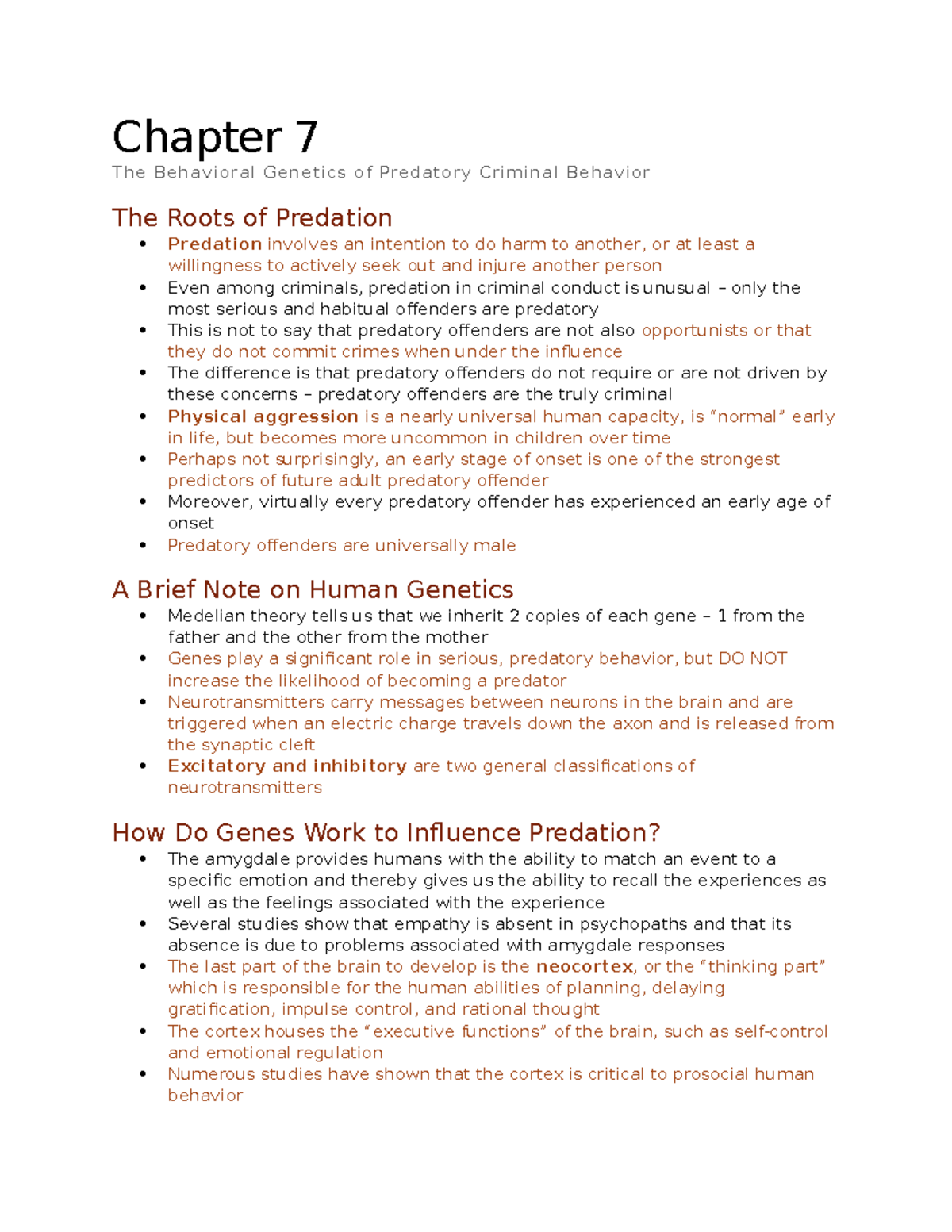 genetics and criminal behavior essay