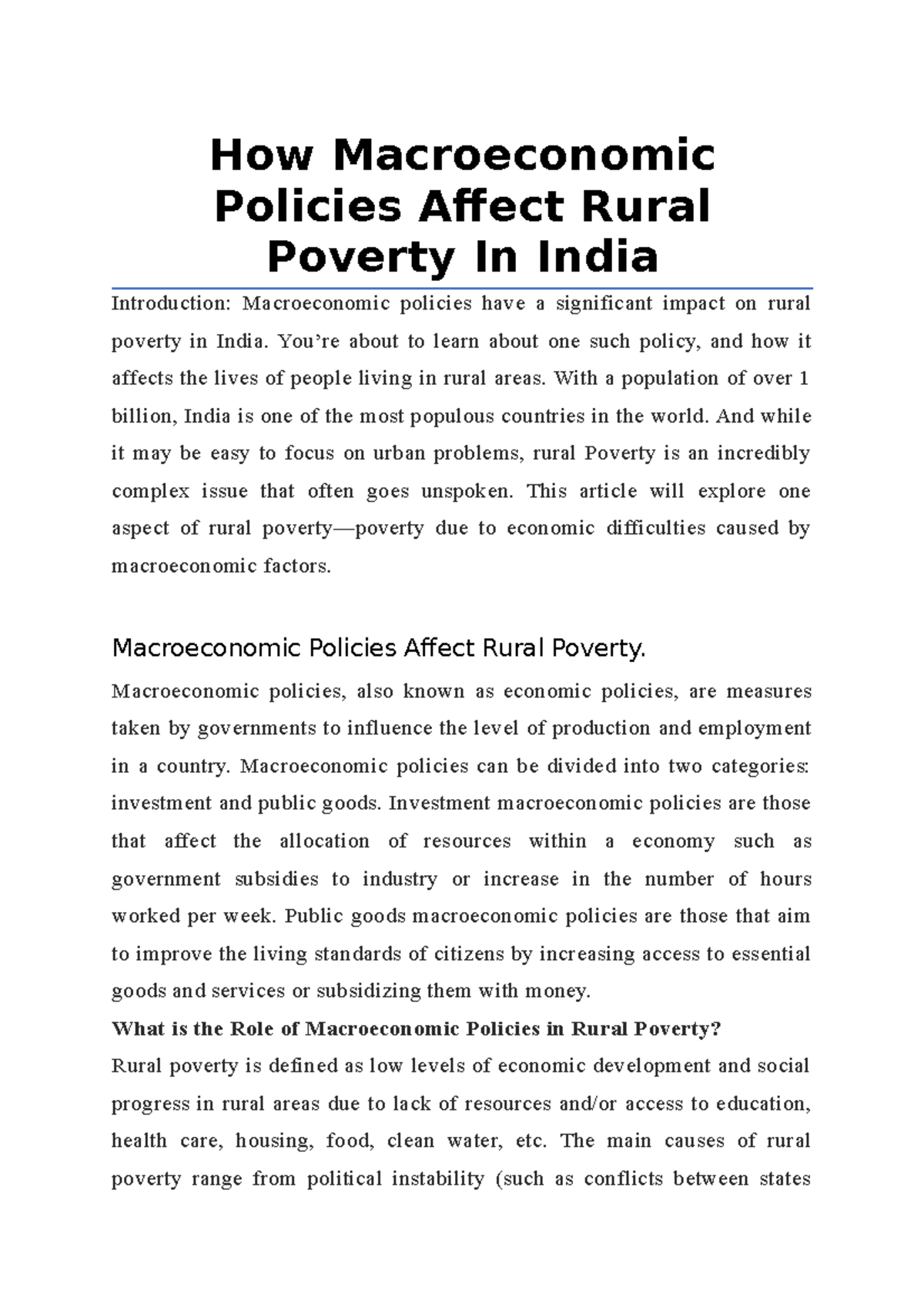 how-macroeconomic-policies-affect-rural-poverty-in-india-how