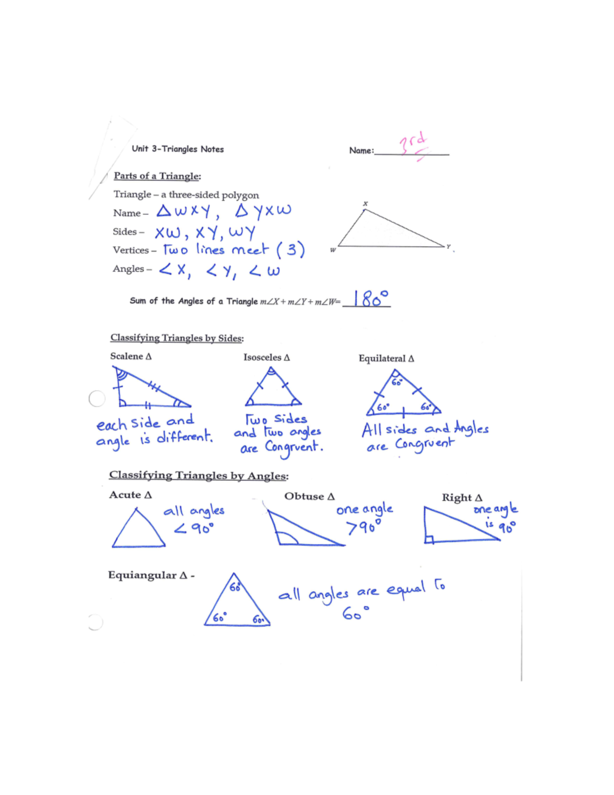Triangle test MAC 1140 Studocu