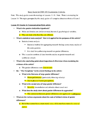 Cmn 10v Final Study Guide Cmn 10v Studocu