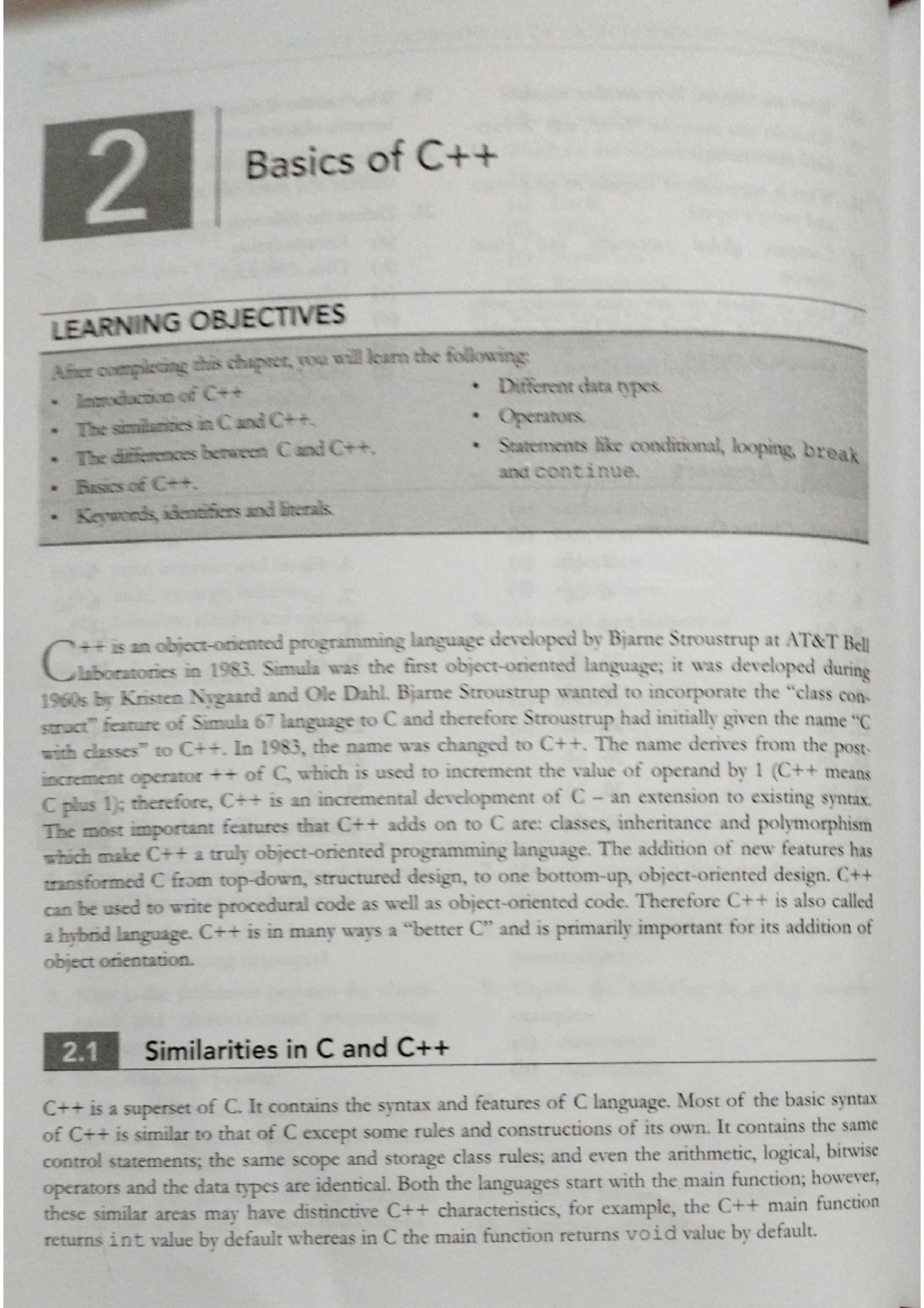 CPP Program Basic OF C++ - Software engineering - Studocu