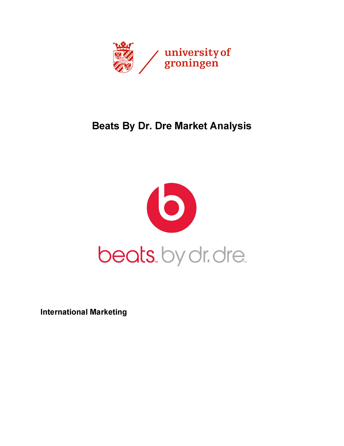 beats by dre marketing analysis
