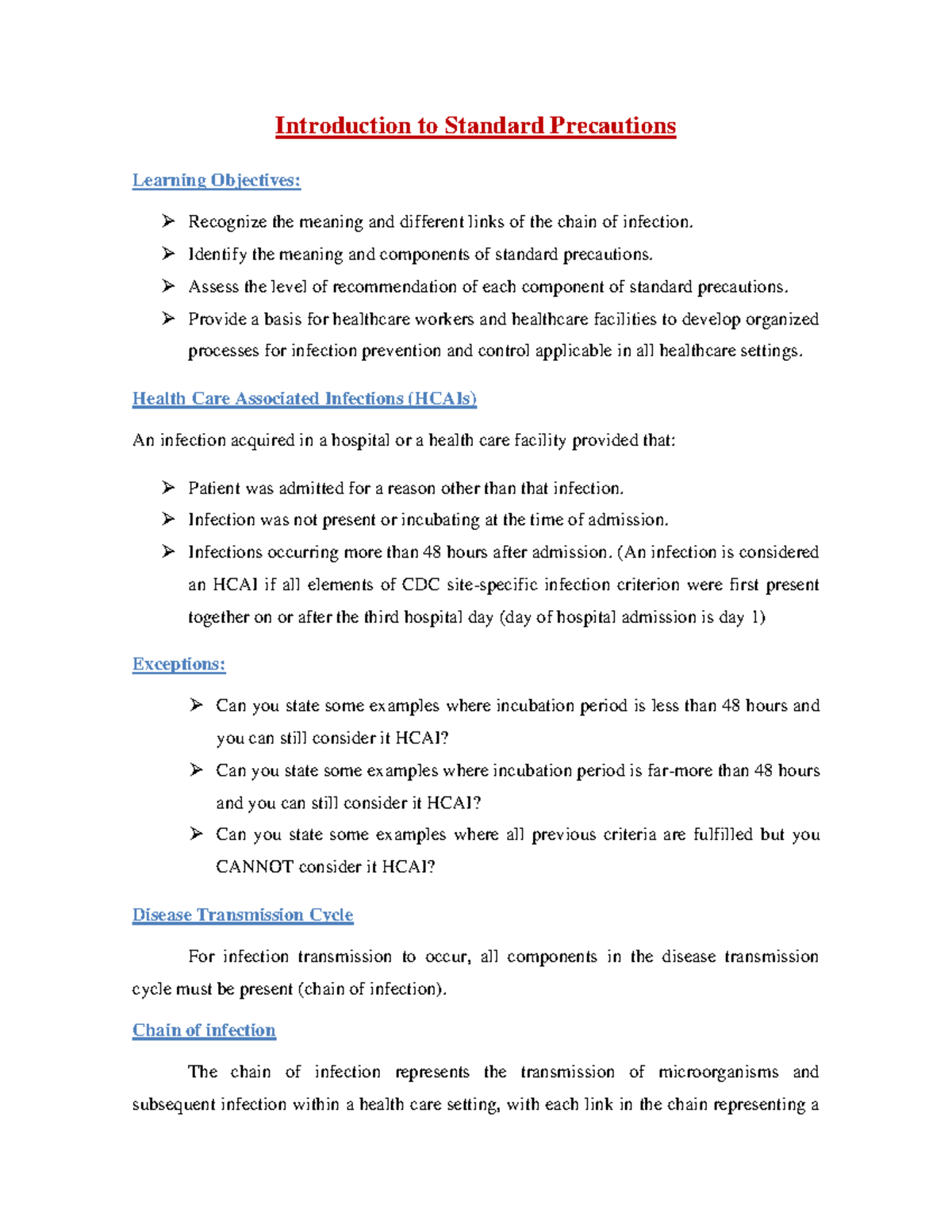 Standard precautions - microbiology - Introduction to Standard ...