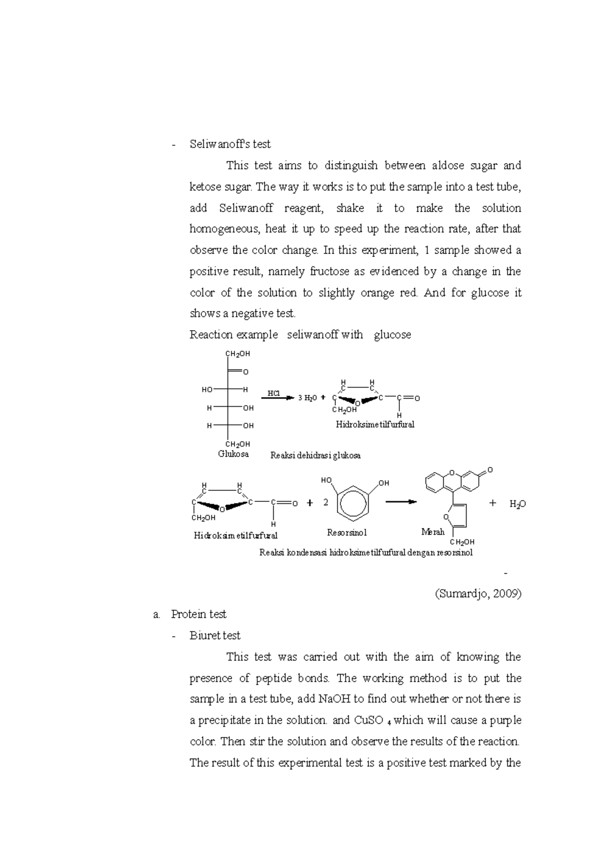 Aldose sugar and ketose sugar - The way it works is to put the sample ...