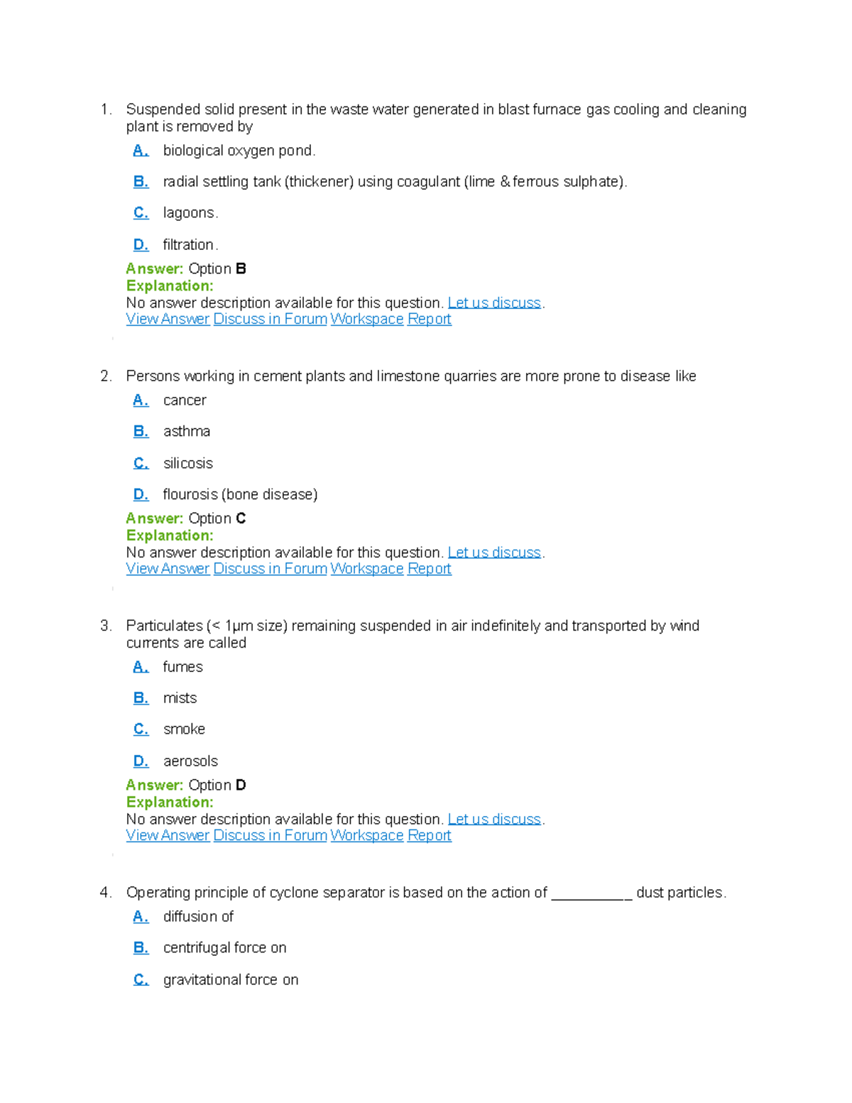 BIO- Engineerig Questions - Suspended solid present in the waste water ...