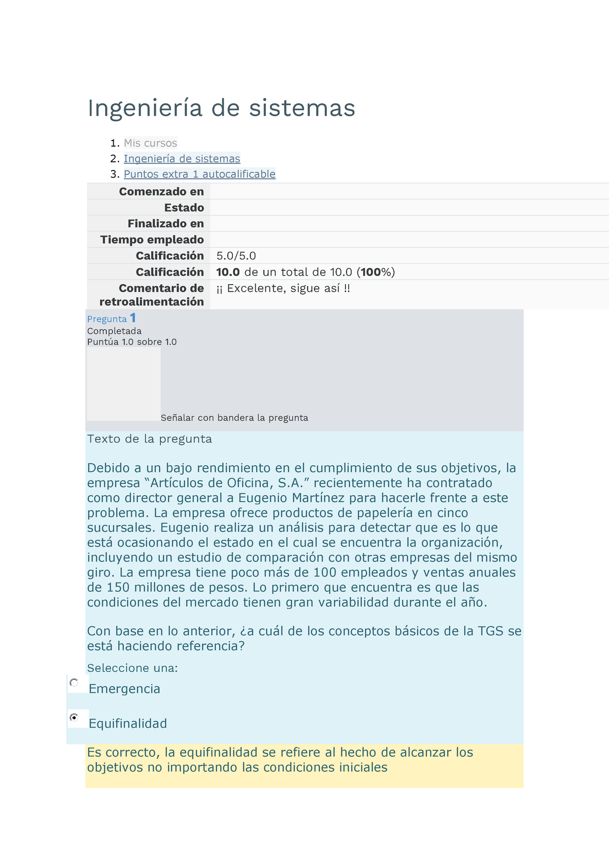 Ingeniería De Sistemas Autocalificable Semana 1 - Ingeniería De ...