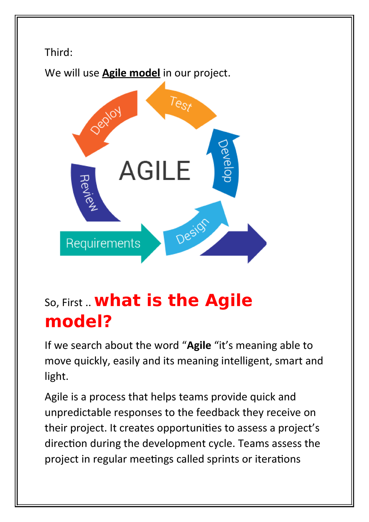 Model meaning