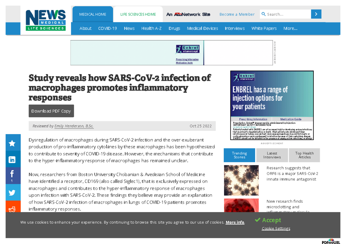 Https www news-medical net news 20221025 Study-reveals-how-SARS-Co ...