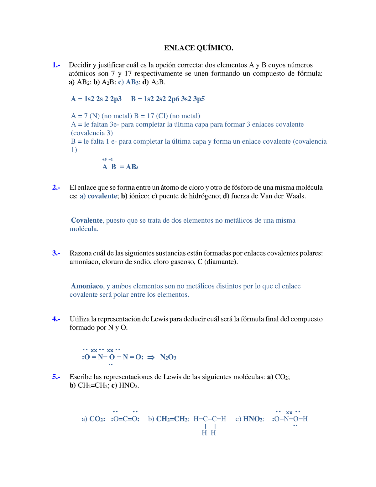 Enlace Químico - Quimica General 17871 - UTP - Studocu