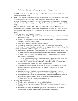 Required Documents Cheat Sheet - AP U. Government: Foundational ...