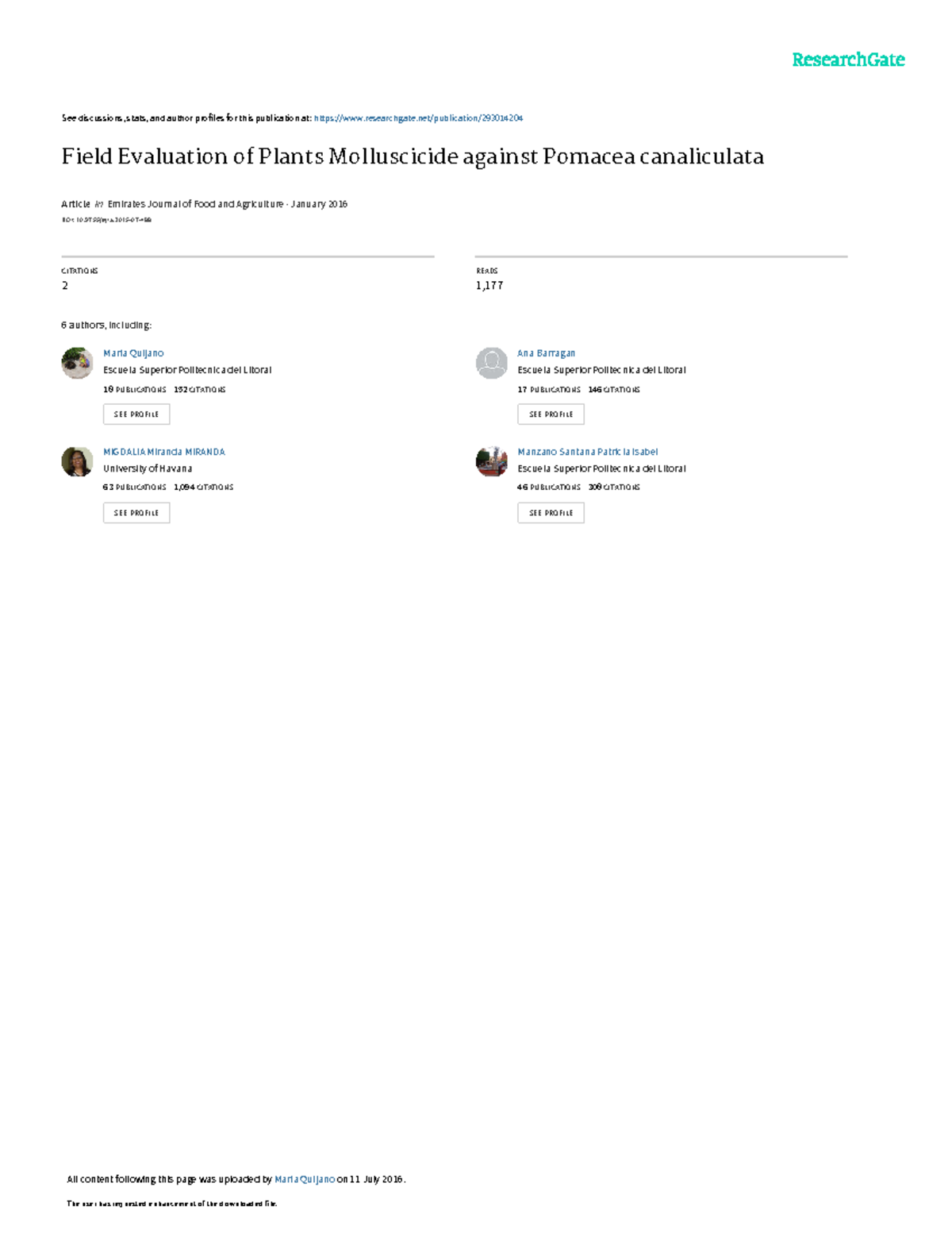 Field - research paper - See discussions, stats, and author profiles ...