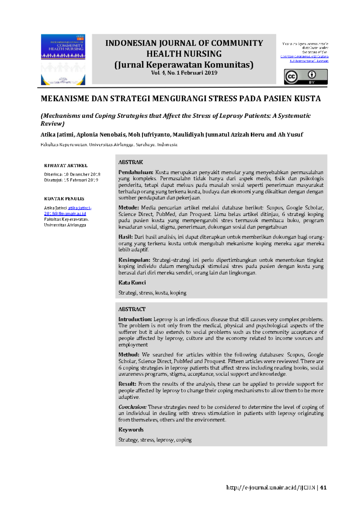 Admin,+7 - nursing science - INDONESIAN JOURNAL OF COMMUNITY HEALTH ...
