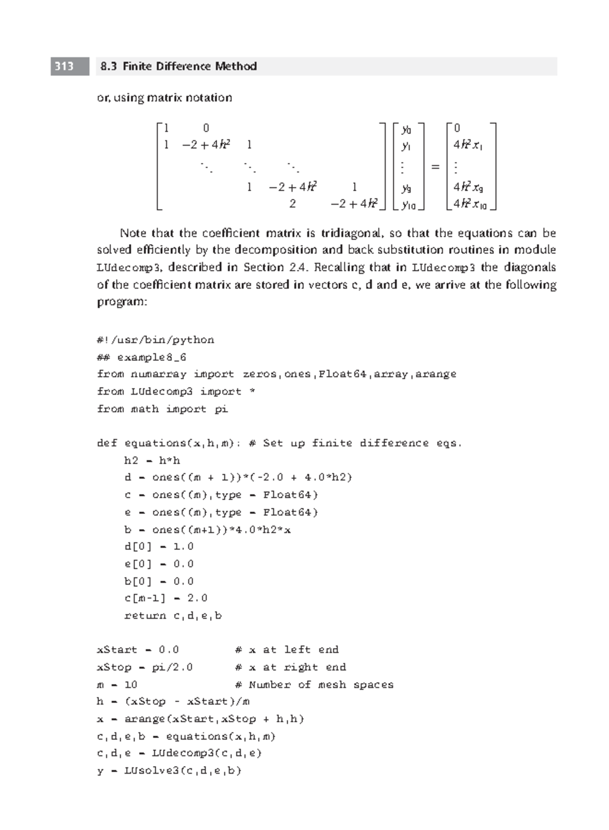 Numerical Method with Python-108 - 313 8 Finite Difference Method or ...