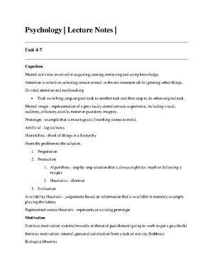 Unit 2 Biological Bases Of Behavior - Unit 2 – Biological Bases Of ...