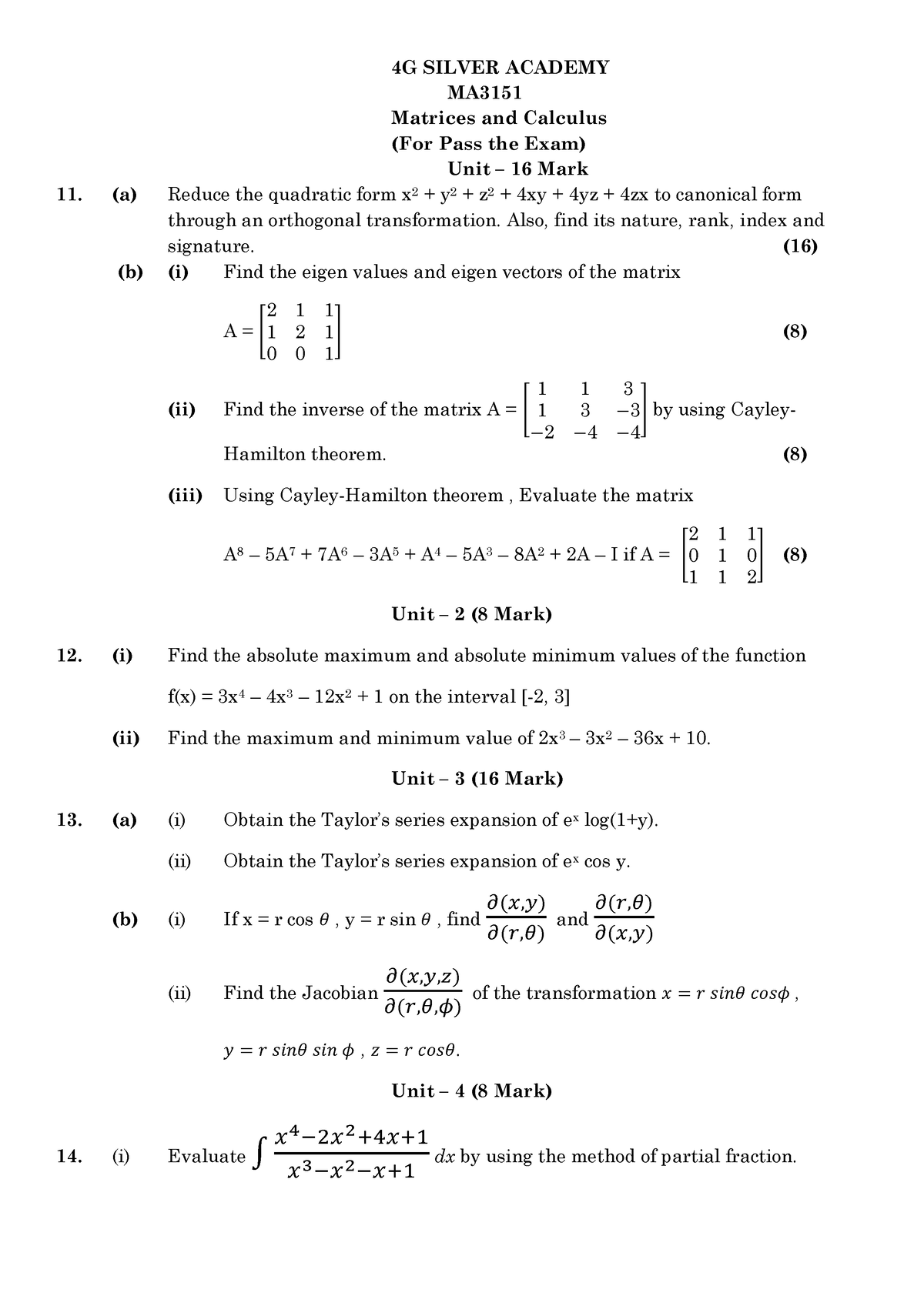 MA3151 How to Pass - LEARN TAMIL DAILY GUYS AND IMPROVE YOURSELF. - 4G ...