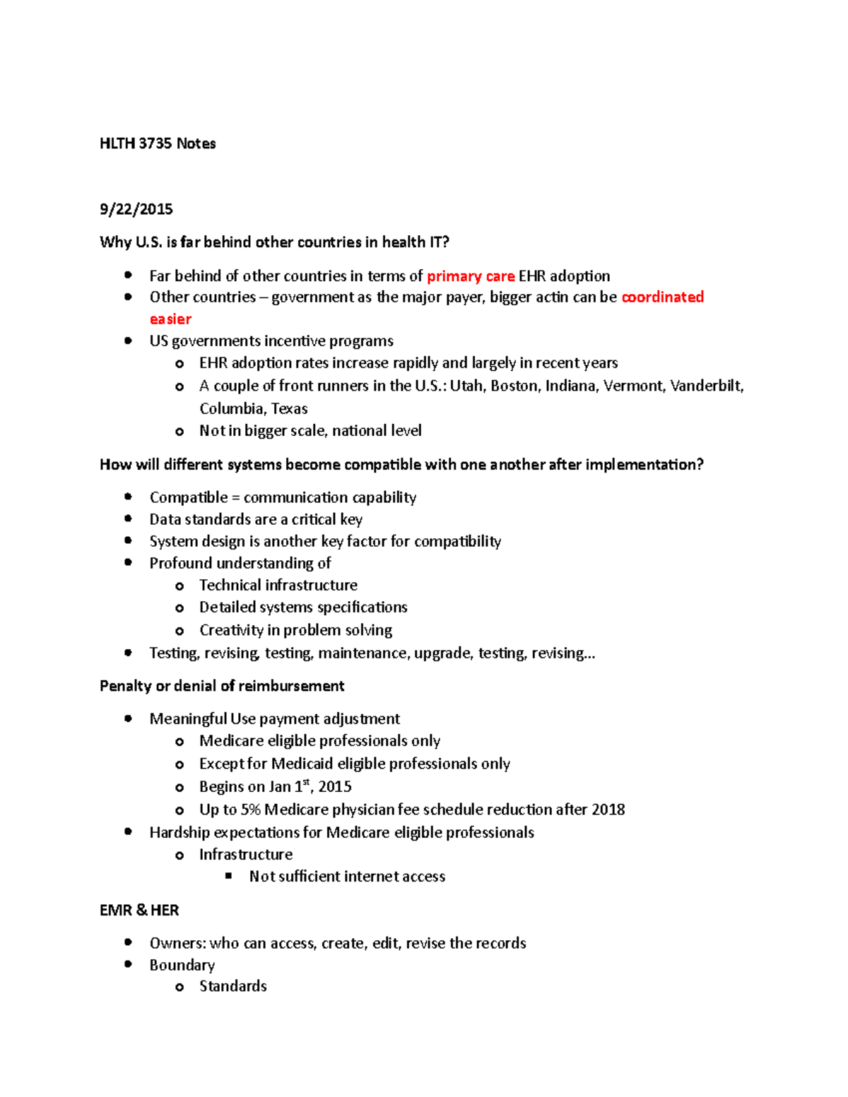 Lecture Notes, Lecture Week 2 - Lecture Notes About A Page Long About ...