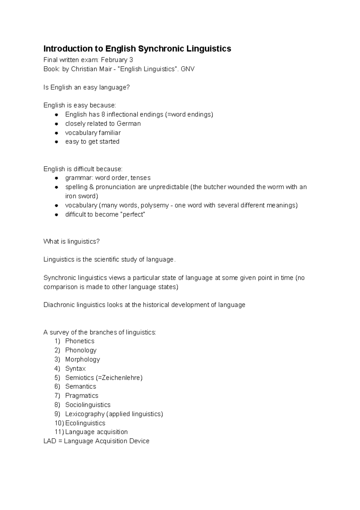 vo-synchronic-linguistics-introduction-to-english-synchronic