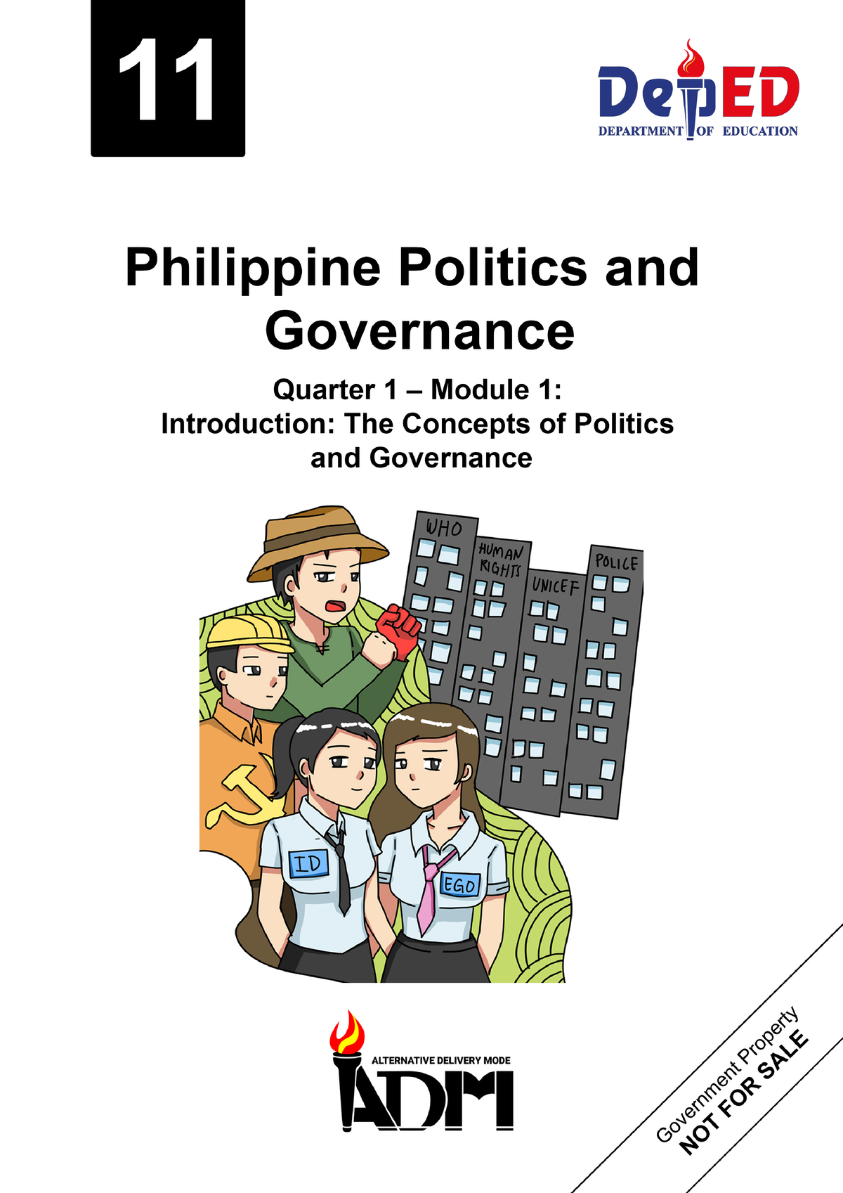 Module 1 Politics And Governance Philippine Politics And Governance Grade 11 Alternative 0131