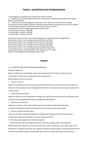 Solved Buatlah Algoritma Dalam Bentuk Flowchart Dan Pseudocode Kasus