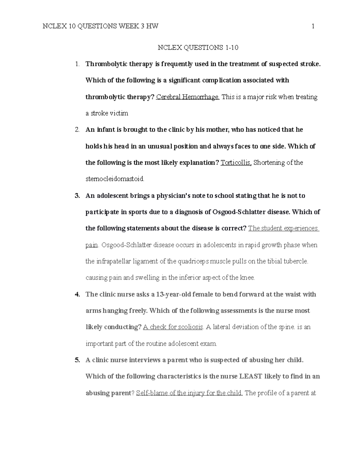 Quizlet Nclex Questions - 2njxna7