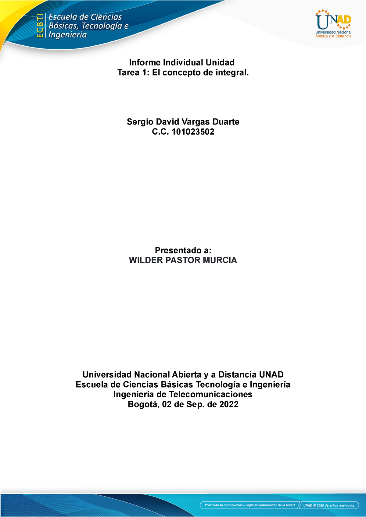 Tarea 2 - AS FFWSFDSGG DADGFG ADVFG - Informe Individual Unidad Tarea 1 ...