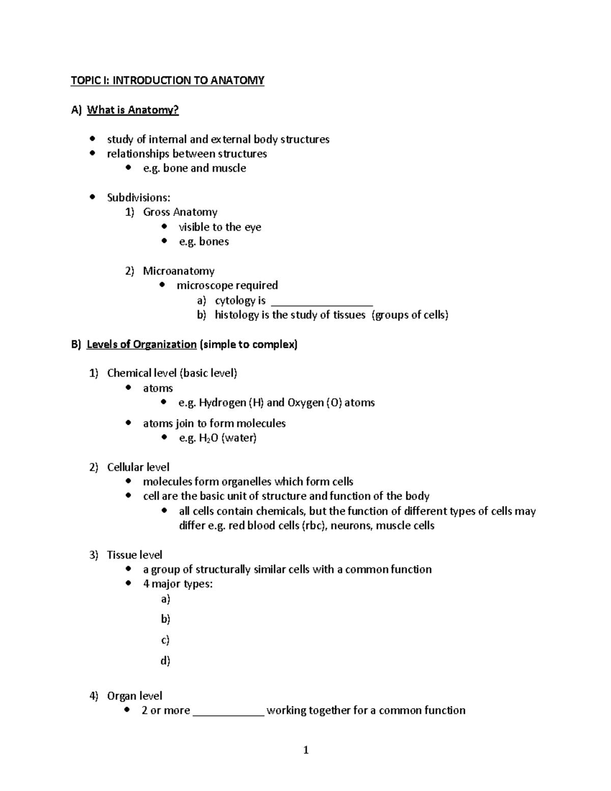 1-topic-i-introduction-to-anatomy-1-topic-i-introduction-to