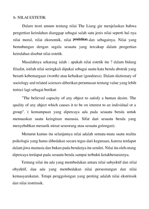 Konsep Ilmu Budaya Dasar Dalam Kesusastraan 1 - A. PENDEKATAN ...