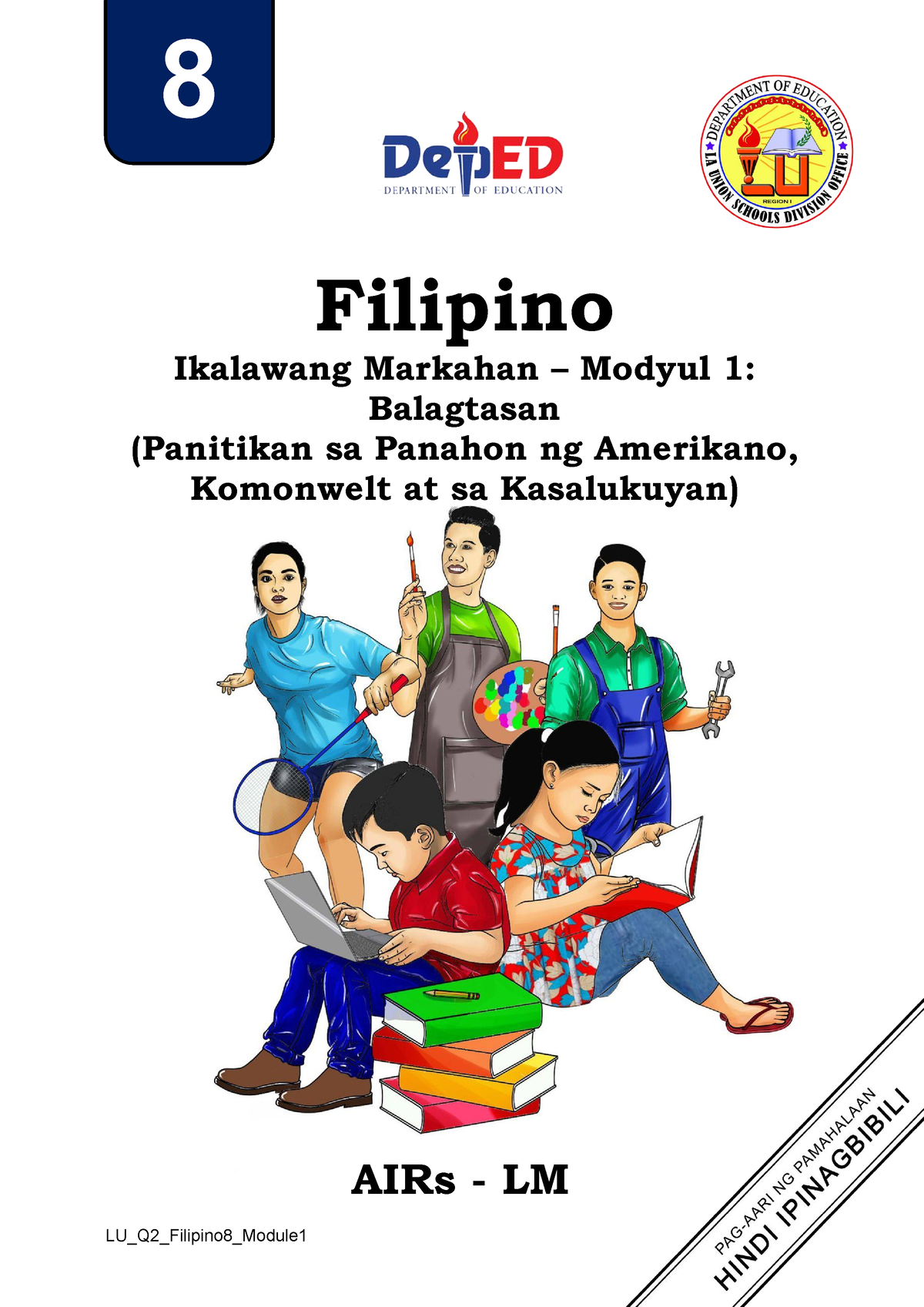 Filipino-8 Q2 Modyul-1 Edisyon 2 Ver2 - Filipino Ikalawang Markahan ...