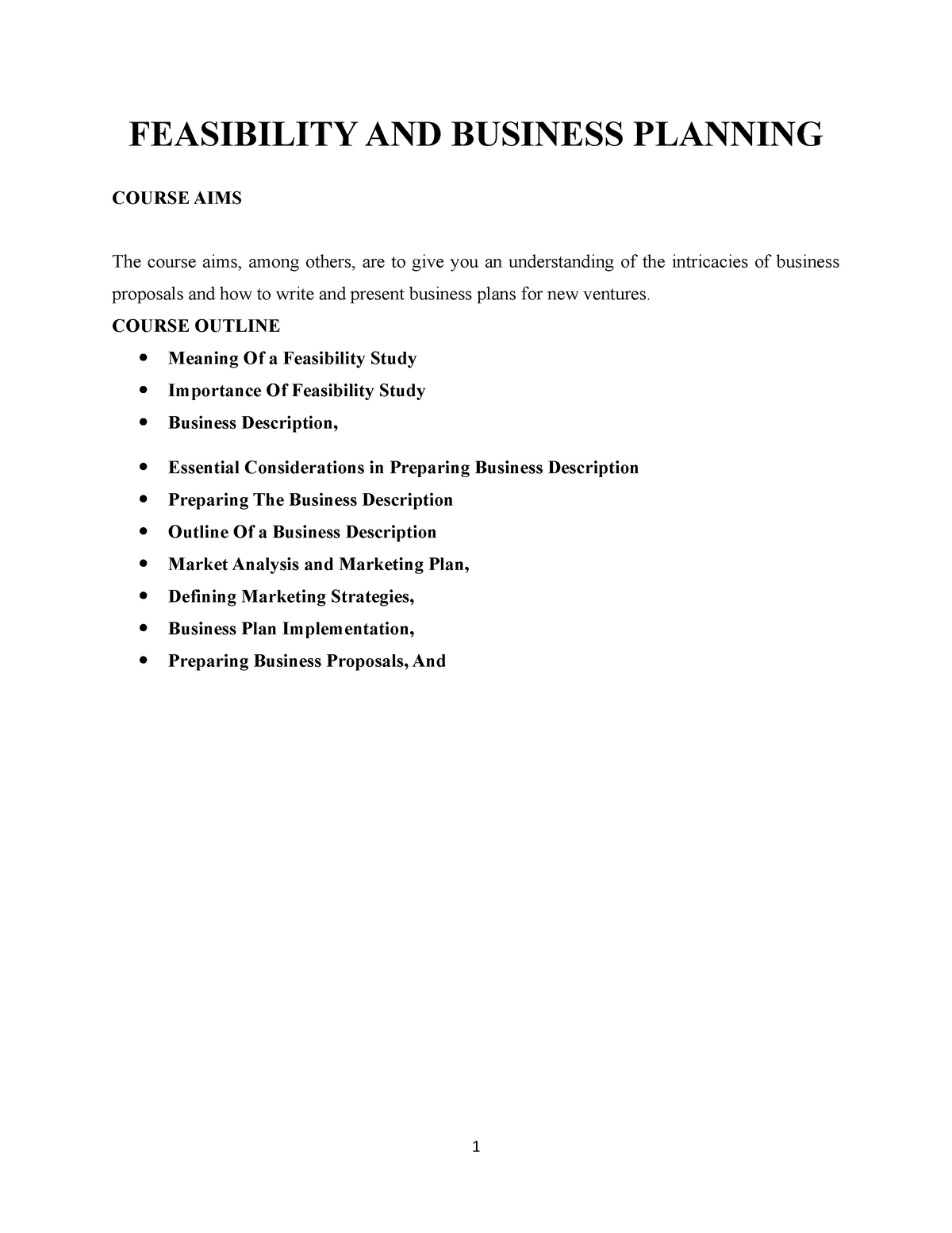chapter 5 feasibility and business planning worksheet answers