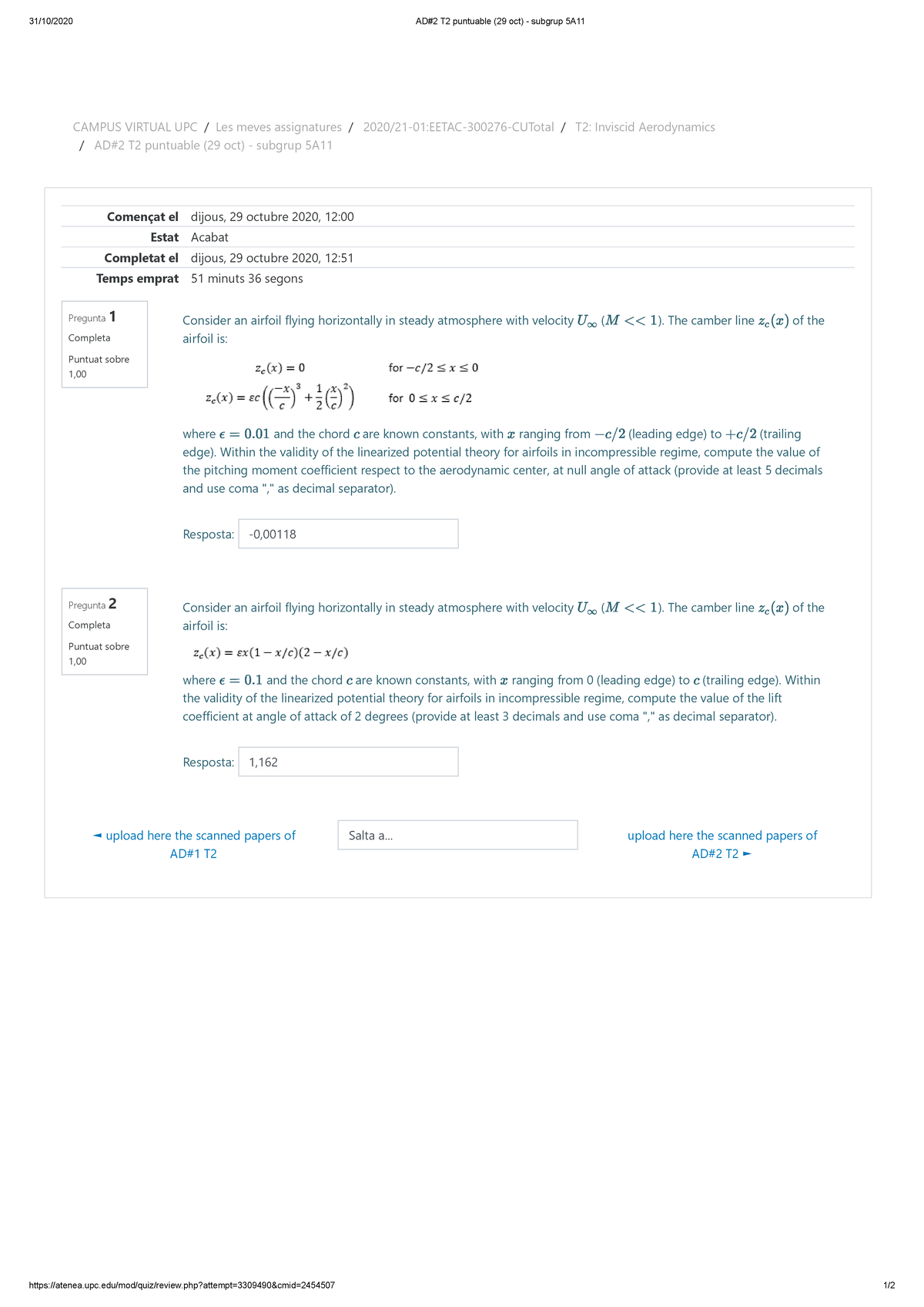 AD2-Ejercicios para practicar - 31/10/2020 AD#2 T2 puntuable (29 oct ...