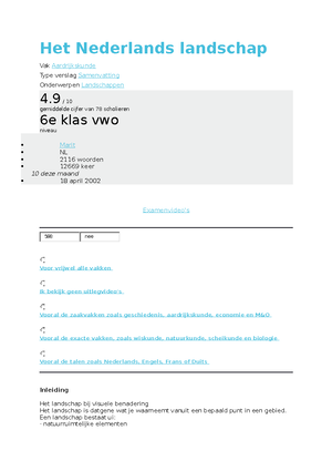 Buitenland Havo 3 Antwoorden H2 1 Bekijk Dit Hoofdstuk Lees De