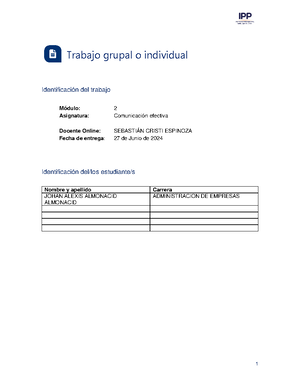 API-2 Decisiones Y Resoluciones Eficientes - API Identificación De La ...