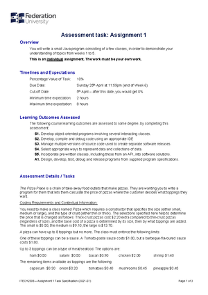 Itech 2306 - Agile Coding - All Notes - WEEK 1 Programming Paradigms ...