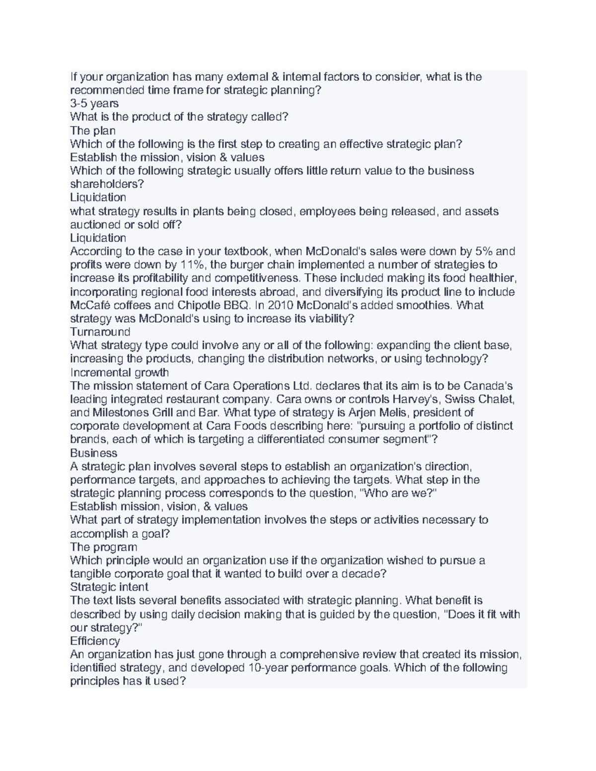 HR Research quiz 2 review If your organization has many external