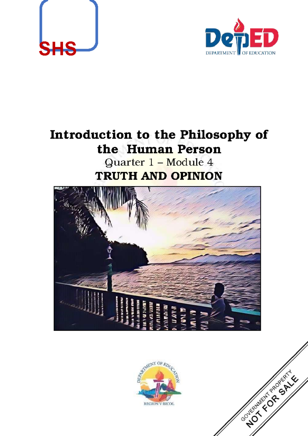 Introduction to the philosophy of the human person q1-m4 - AB Filipino ...