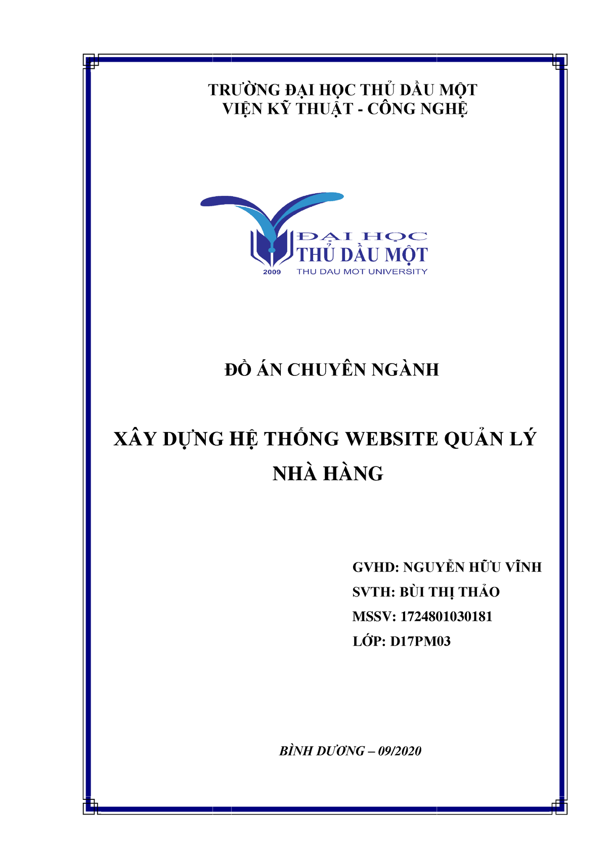 Đề tài Xây Dựng Chương Trình Quản Lý Nhà Hàng Coffee SEN  PDF