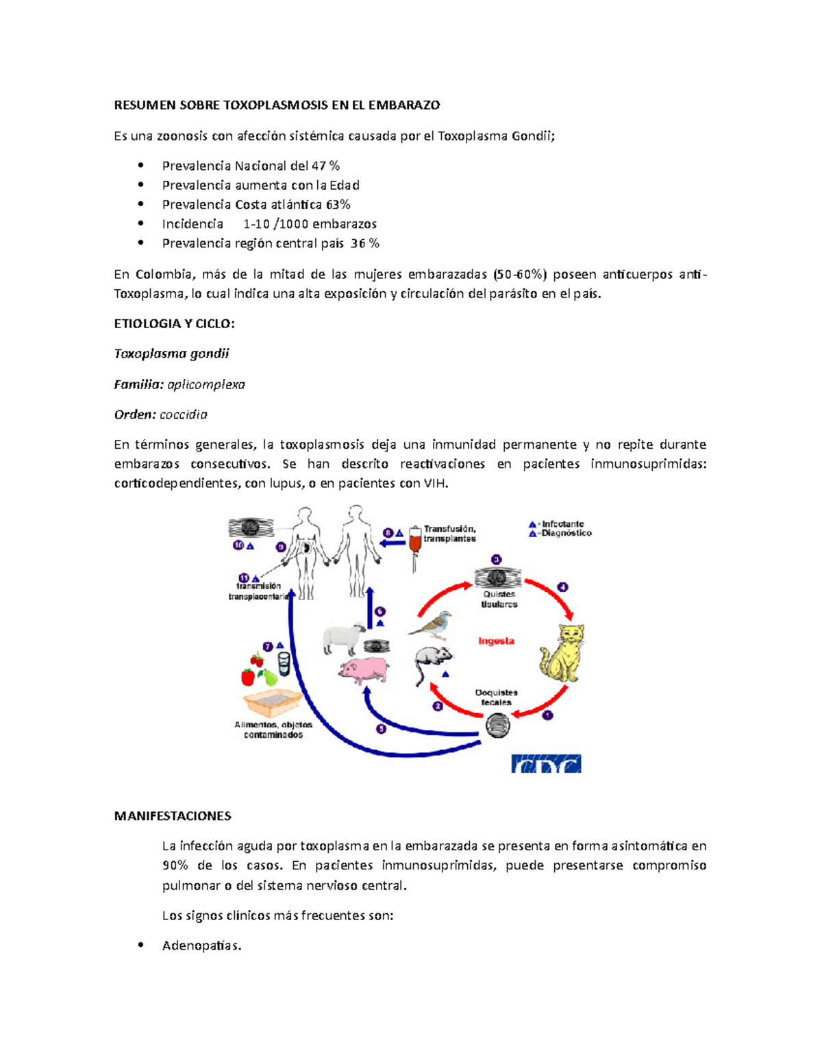 toxoplasmosis tratamiento embarazo toxoplasmosis tratamiento embarazo