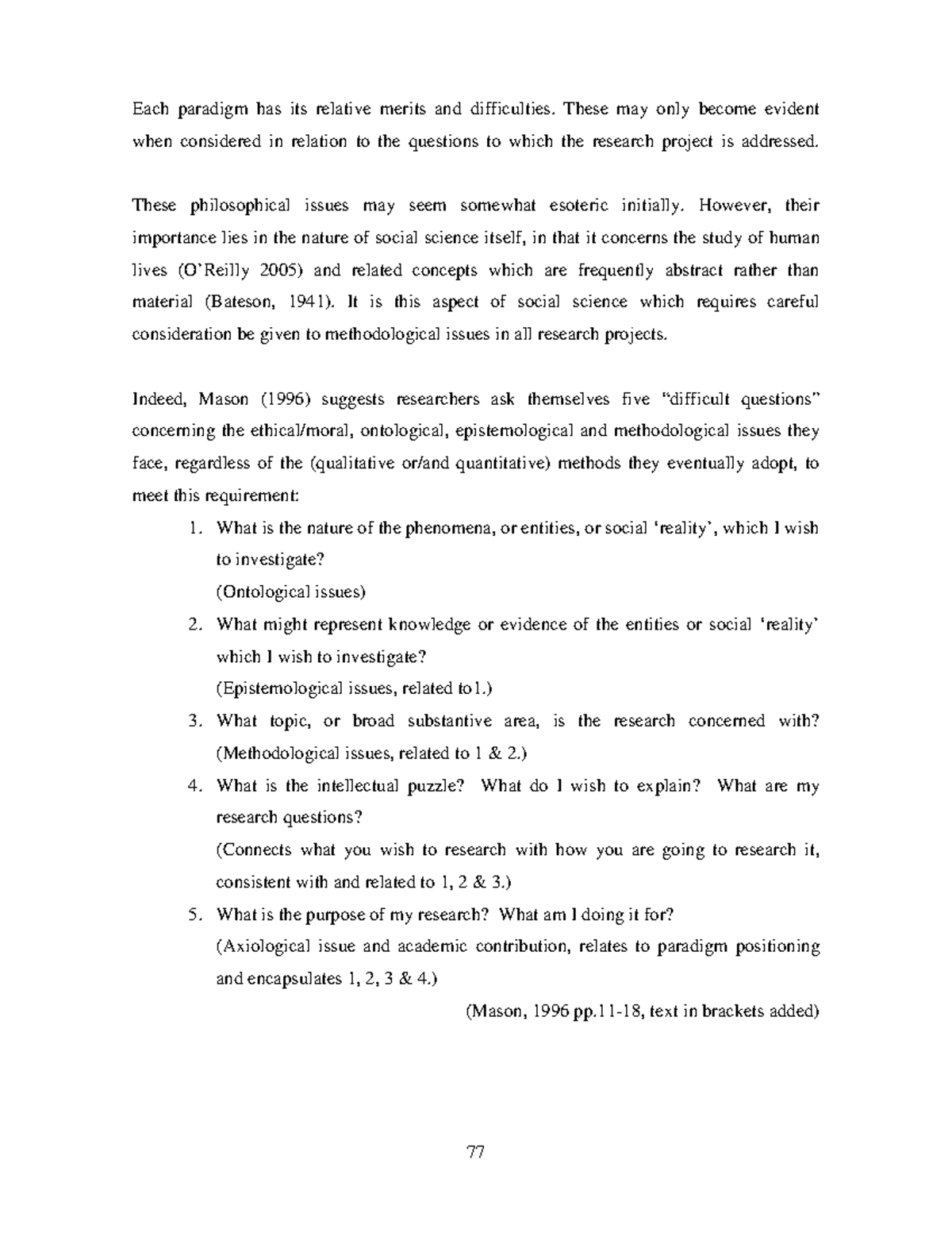THE ROLE AND Importance 27 - 77 Each paradigm has its relative merits ...