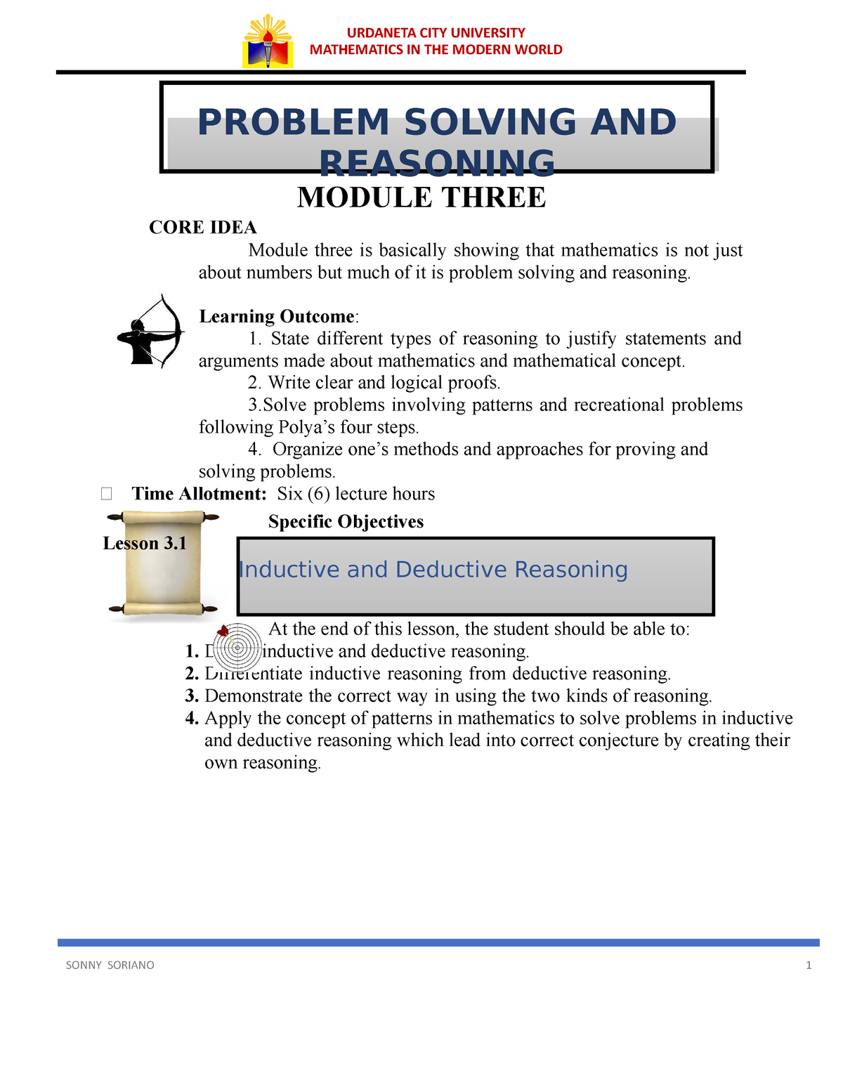 problem solving and reasoning pdf